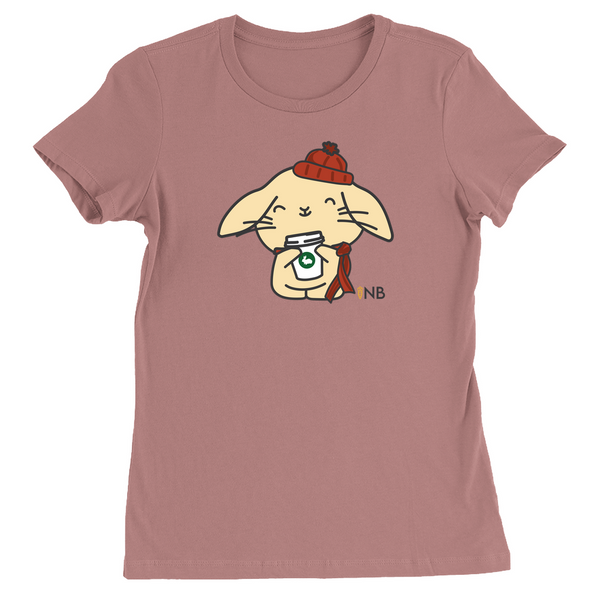 Latte Bunny Love Women's T-Shirts