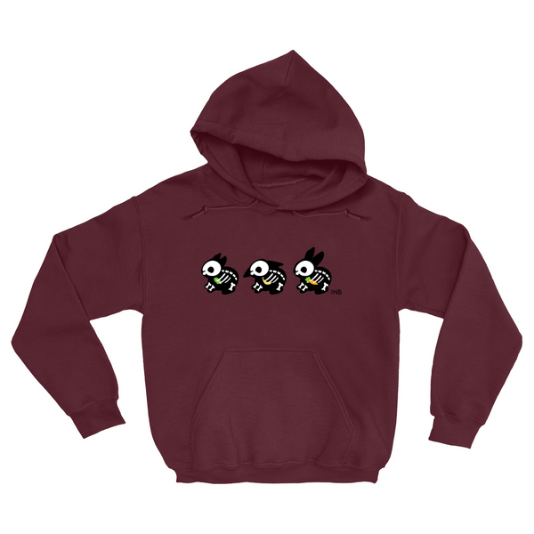 Bone-a-fide Bunny Hoodie