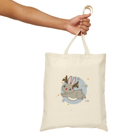 Oh, Deer! Cotton Canvas Tote Bag