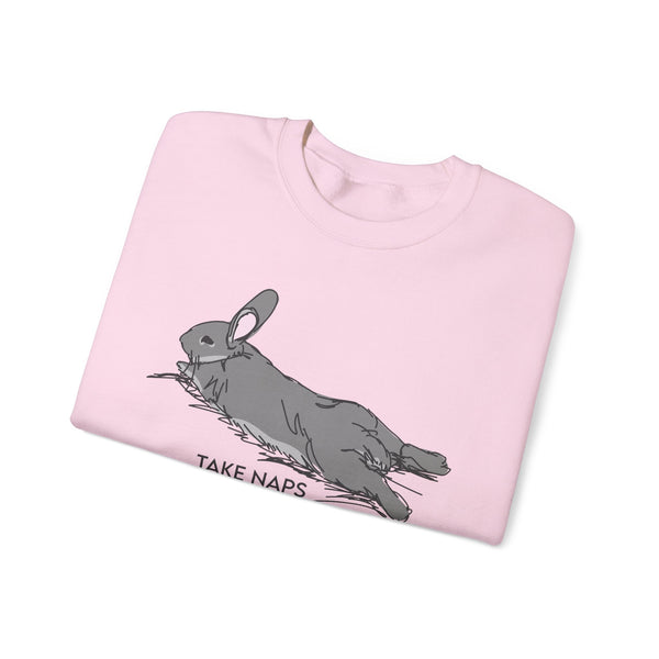 Take Naps Eat Treats Unisex Sweatshirt