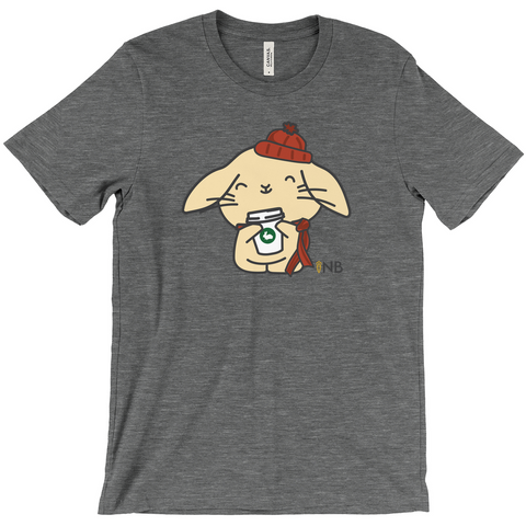 Latte Bunny Love Unisex TShirt