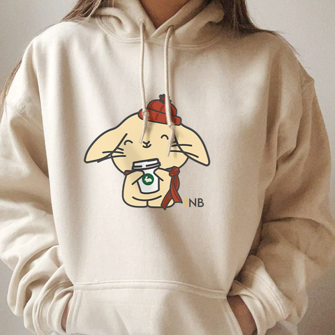 Latte Bunny Love Hoodie