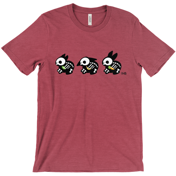 Bone-a-fide Bunny Unisex T-Shirts