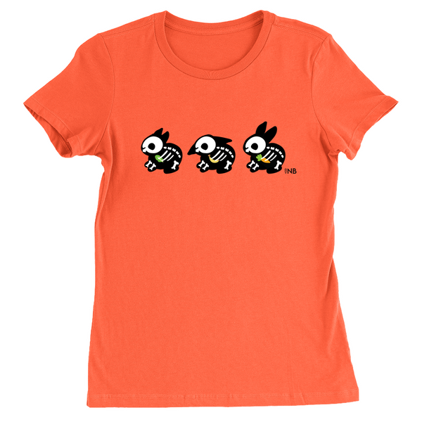 Bone-a-fide Bunny Womens T-Shirt