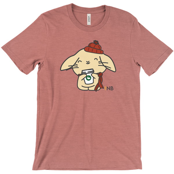 Latte Bunny Love Unisex TShirt