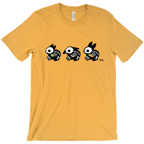 Bone-a-fide Bunny Unisex T-Shirts