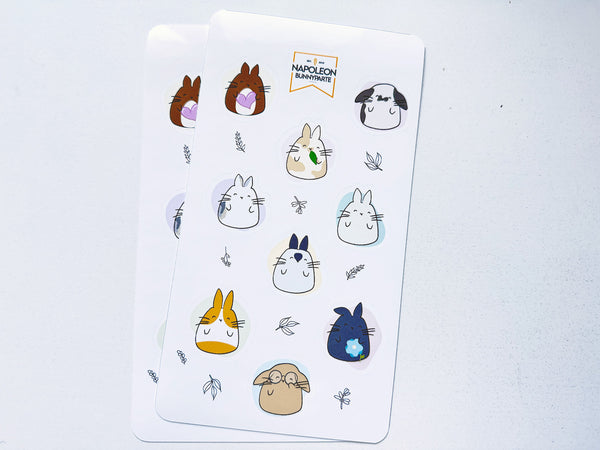 Everybun's Here Vinyl Sticker Sheet