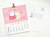 Hoppy Days 2024 Calendar + Postcard Set