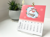 Hoppy Days 2024 Calendar + Postcard Set