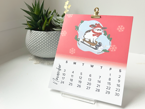 Hoppy Days 2024 Calendar + Postcard Set