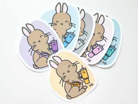 Hop Everywhere Vinyl Sticker
