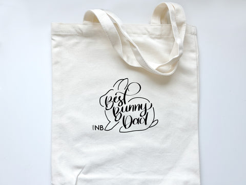 Bunny Dad Tote