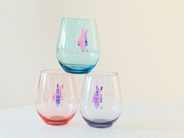 Ice Ice Bunny Holographic Picnic Tumbler