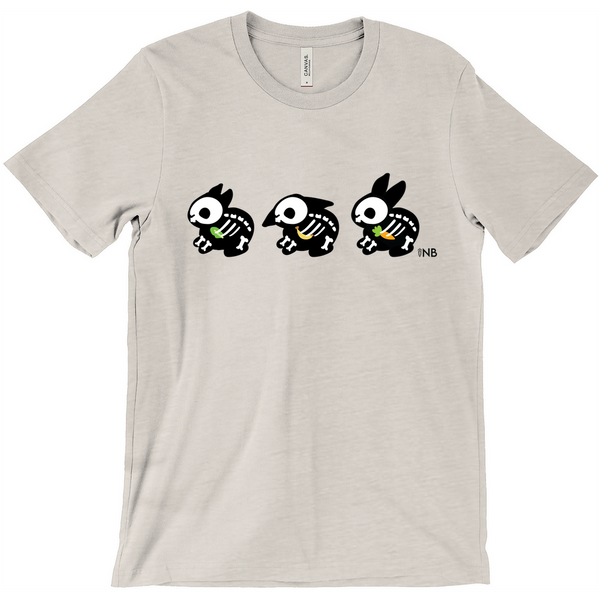 Bone-a-fide Bunny Unisex T-Shirts