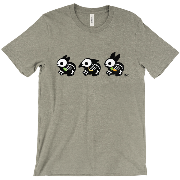 Bone-a-fide Bunny Unisex T-Shirts