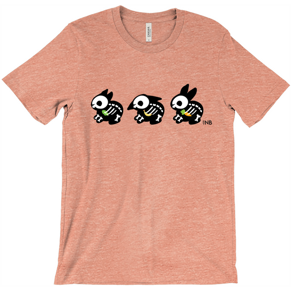 Bone-a-fide Bunny Unisex T-Shirts