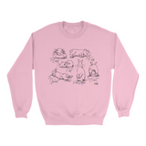 Strike A Pose Sweatshirts