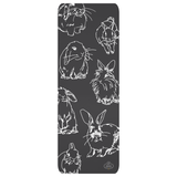 Rabbit Pose Yoga Mat