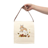 Hop Right In Canvas Lunch Bag With Strap