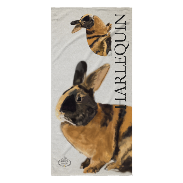 Harlequin Beach Towel