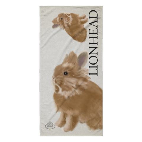 Lionhead Beach Towel