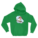 Hopping Through The Snow Unisex Hoodie