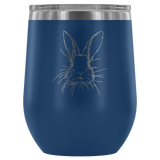 Bunny You Should Ask Wine Tumbler