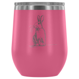 Hare We Go Wine Tumbler