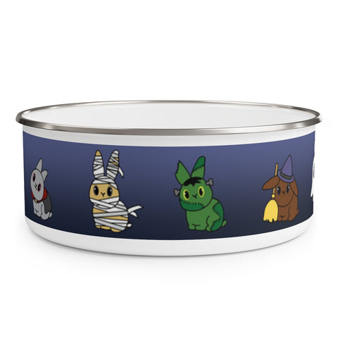 Monster Mash Enamel Bowl