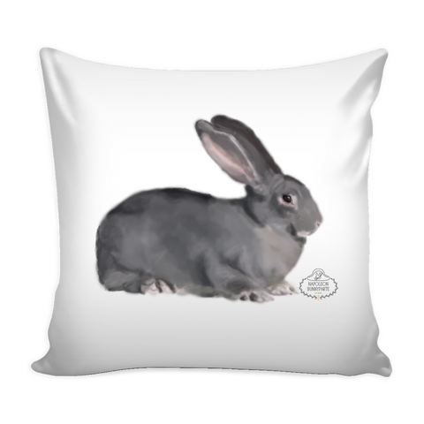 Chinchilla Rabbit Pillow Cover