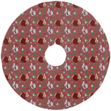 Warming Winter Bunnies Tree Skirts