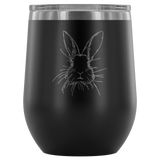 Bunny You Should Ask Wine Tumbler