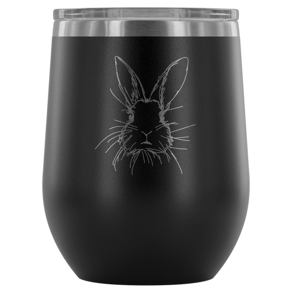 Bunny You Should Ask Wine Tumbler