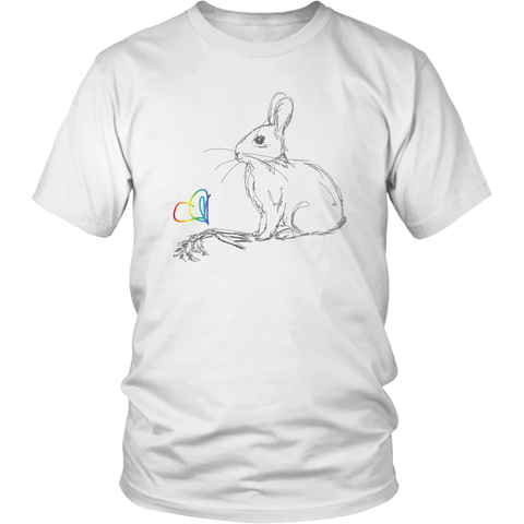 Pride Bunnies Unisex—Carrot