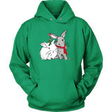 Bunny Kisses Unisex Hoodie