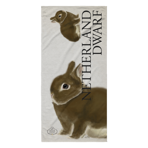 Netherland Dwarf Beach Towel