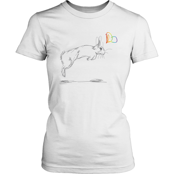 Pride Bunnies Women's Fit—Leap