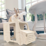 Bunny I'm Home Vintage Delivery Truck