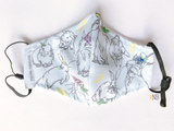 Spring Is In The Hare Face Mask (V4 Masks)