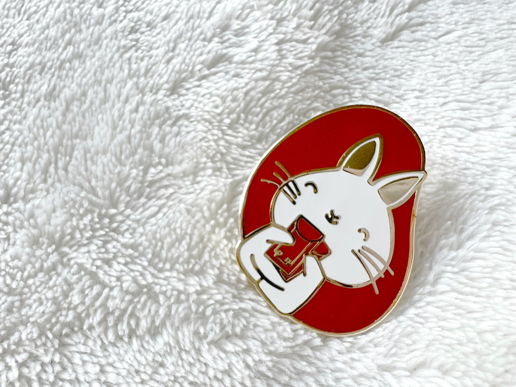 Rascal Rabit Pin Ear of the Rabbit Enamel Pin | Napoleon Bunnyparte