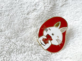 Ear of the Rabbit Enamel Pin