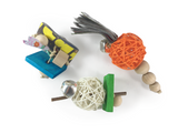 Fruit Basket Rabbit Throw Toys (Set of Three)