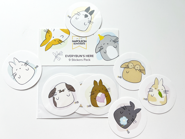 Everybun's Here Sticker Pack