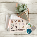 Socially Distant Smiles Card
