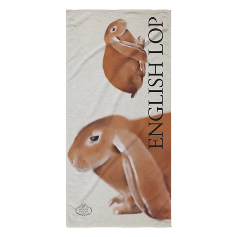 English Lop Beach Towel