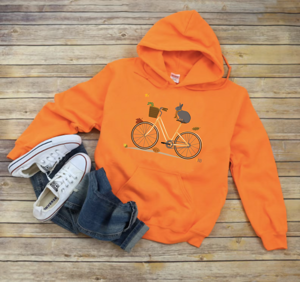 Fall For Bunnies Unisex Hoodie