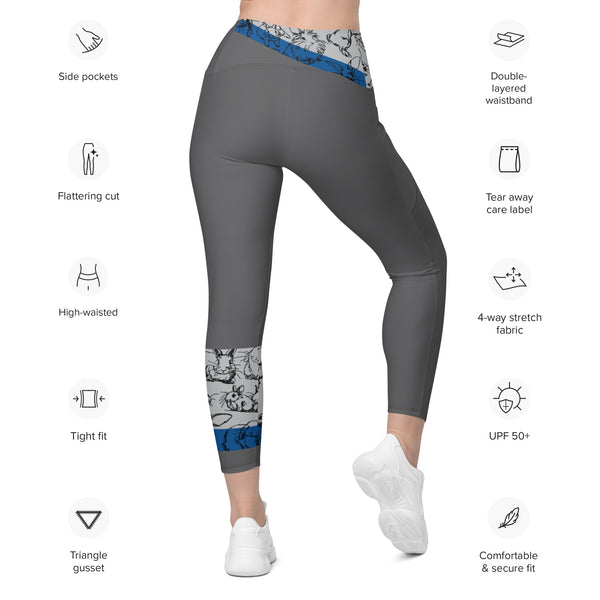 Hop To It Leggings (Blue)