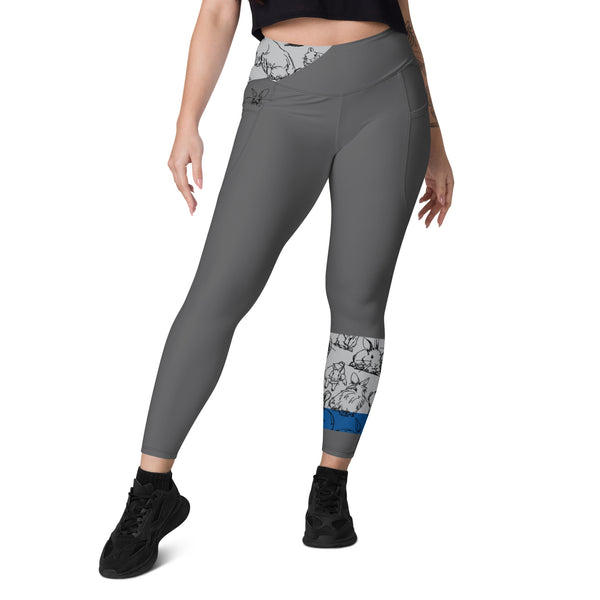 Hop To It Leggings (Blue)