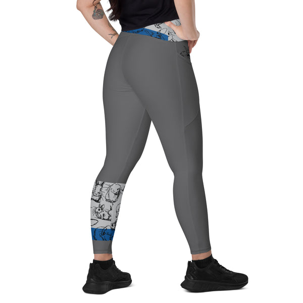 Hop To It Leggings (Blue)