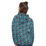Warming Winter Bunnies Unisex Hoodie